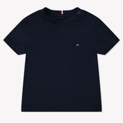 Tommy Hilfiger Bambino Ragazzi Maglietta dentro Navy