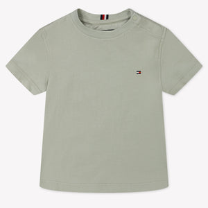 Tommy Hilfiger Bébé Garçons T-shirt Vert-Clair