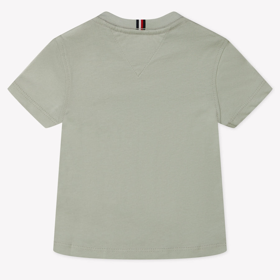 Tommy Hilfiger Bébé Garçons T-shirt Vert-Clair