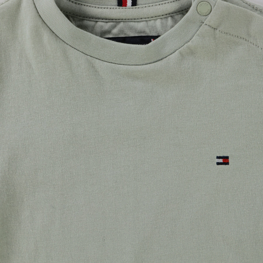 Tommy Hilfiger Bébé Garçons T-shirt Vert-Clair