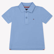 Tommy Hilfiger Baby Jongens Polo In Licht Blauw