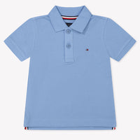 Tommy Hilfiger Bébé Garçons Polo Bleu Clair