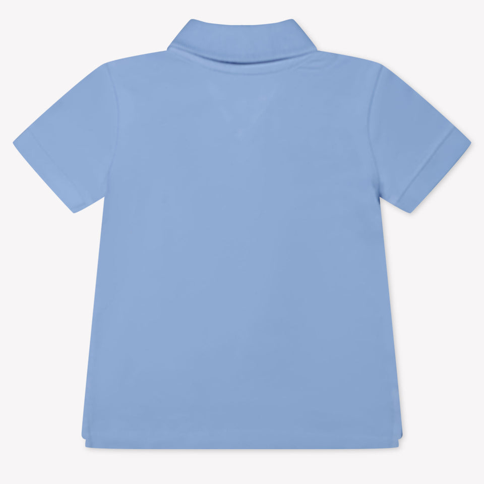 Tommy Hilfiger Baby Jongens Polo In Licht Blauw