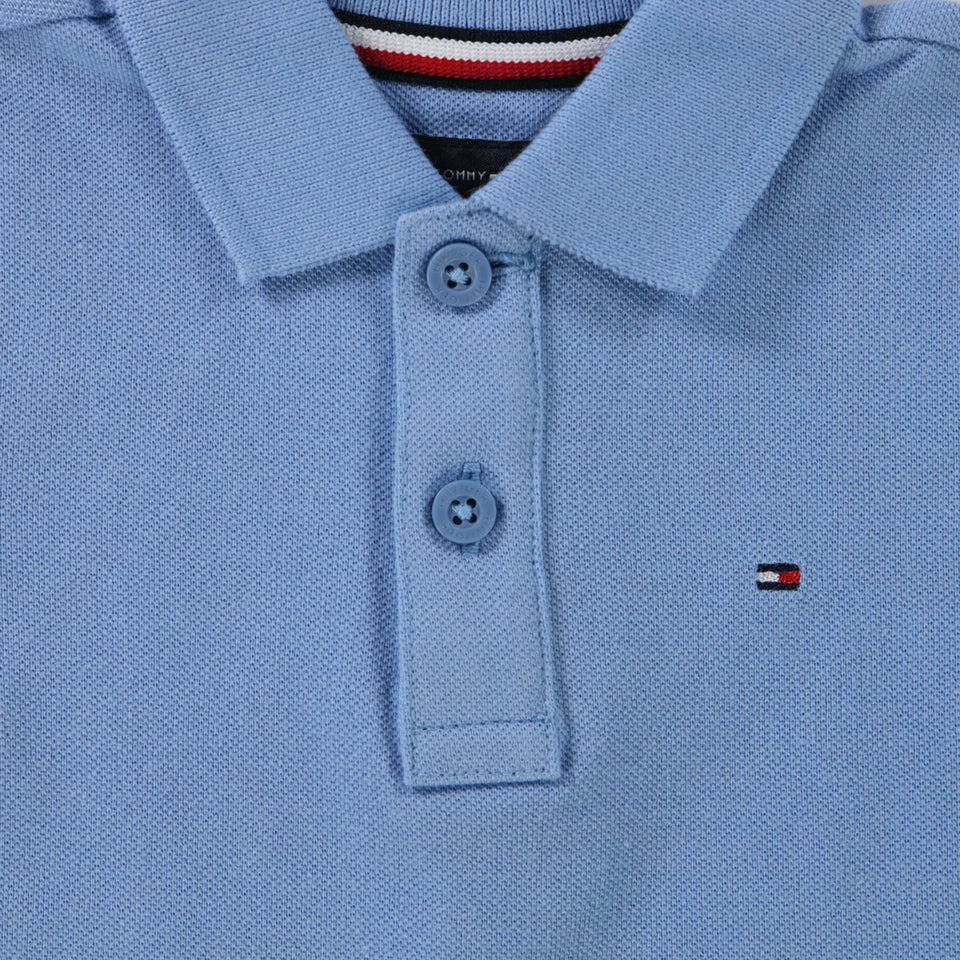 Tommy Hilfiger Baby Jongens Polo In Licht Blauw