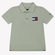 Tommy Hilfiger Baby Jungen Polo Hellgrün