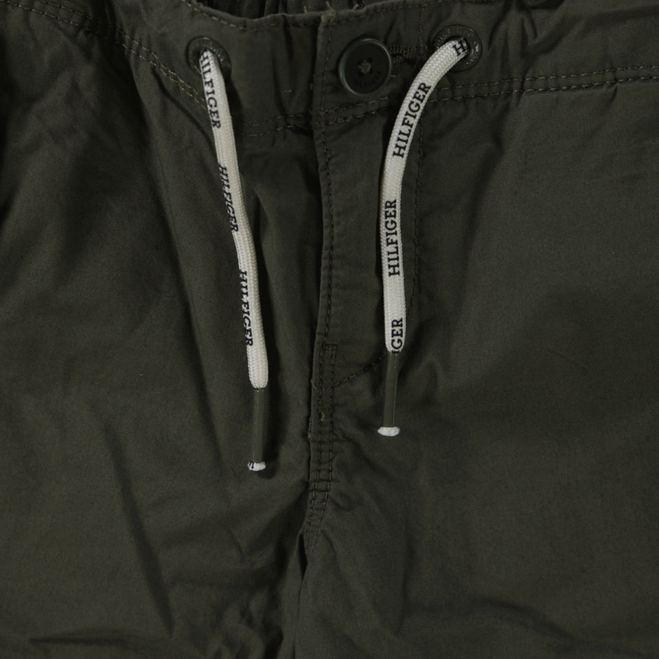 Tommy Hilfiger Baby Jongens Shorts In Army