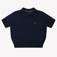 Tommy Hilfiger Bébé Garçons Polo Navy