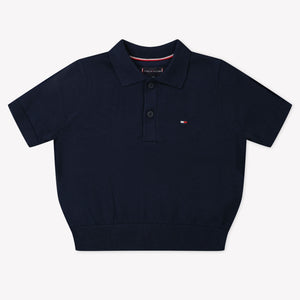 Tommy Hilfiger Bébé Garçons Polo Navy