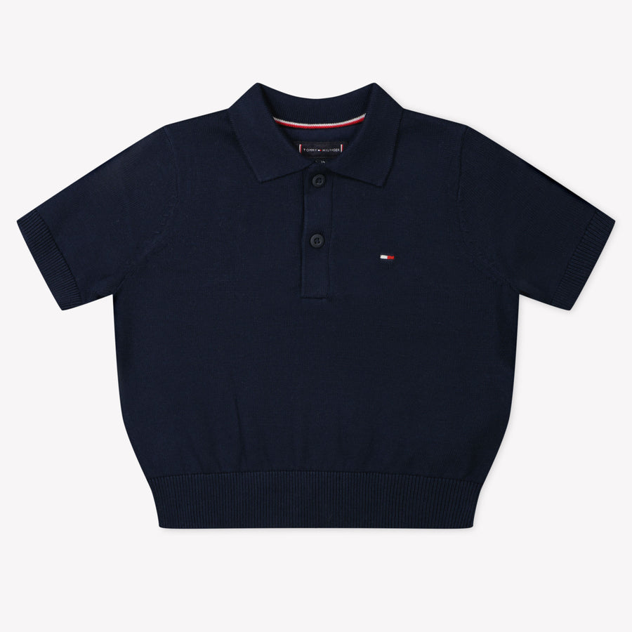 Tommy Hilfiger Bébé Garçons Polo Navy