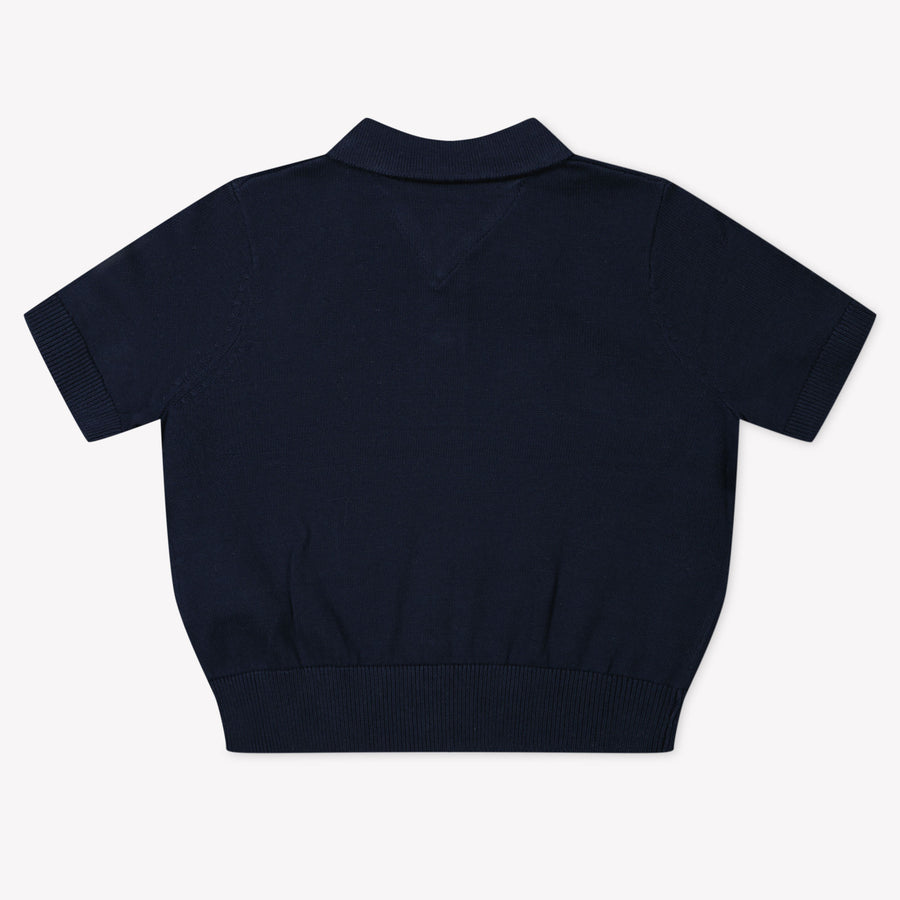 Tommy Hilfiger Bébé Garçons Polo Navy