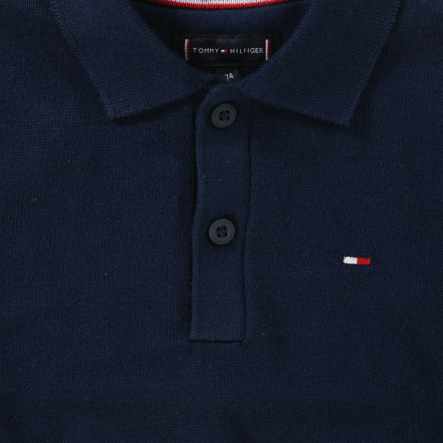 Tommy Hilfiger Bébé Garçons Polo Navy