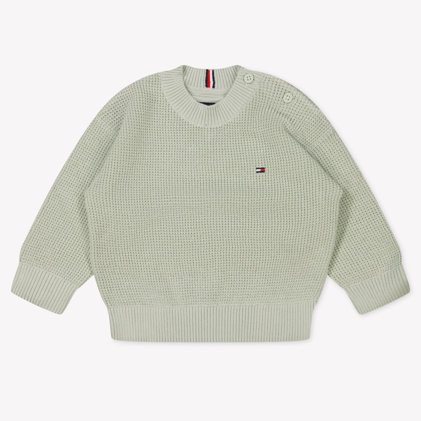 Tommy Hilfiger Baby Jongens Trui In Licht Groen
