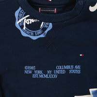 Tommy Hilfiger Bébé Garçons Pull Navy