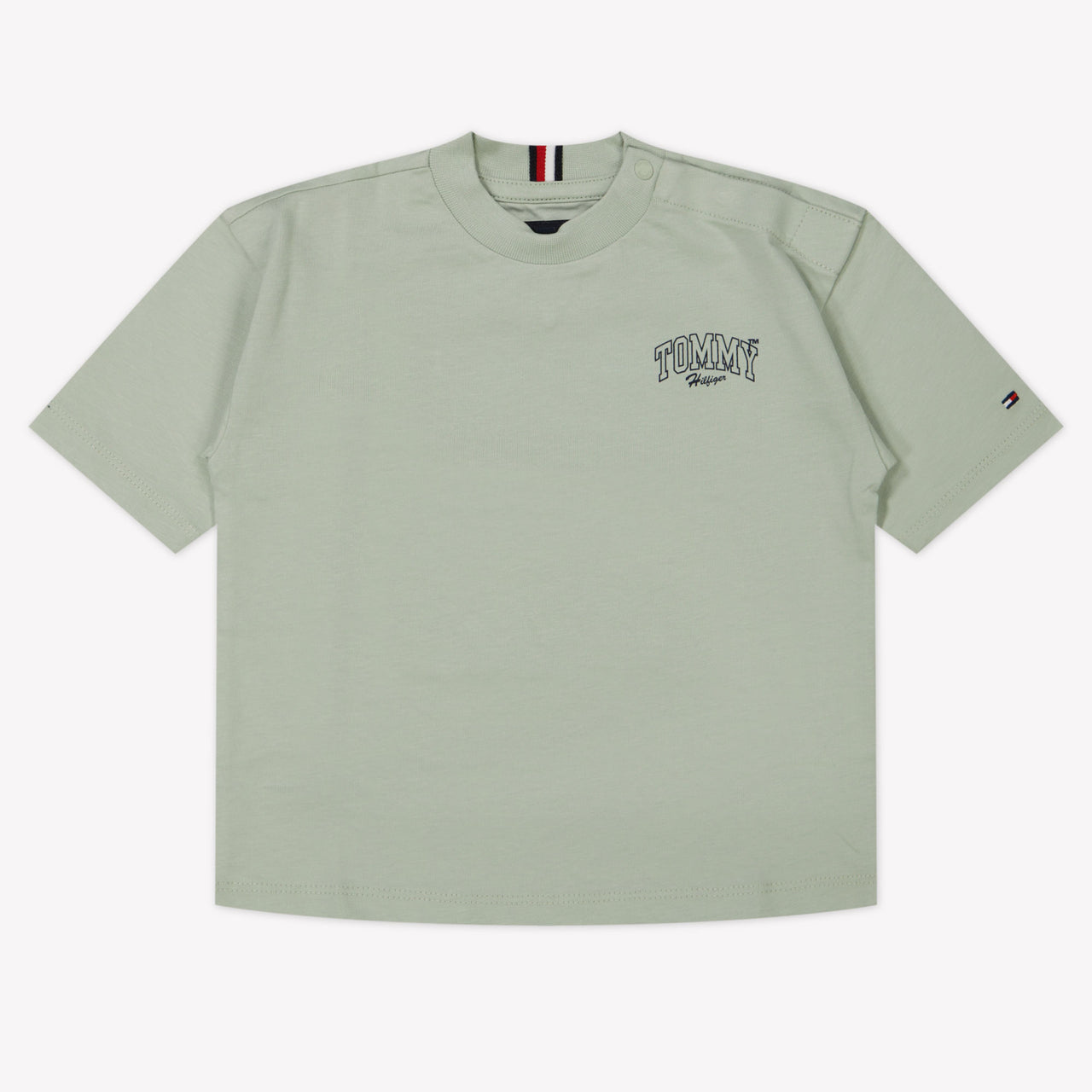 Tommy Hilfiger Bébé Garçons T-shirt Vert-Clair