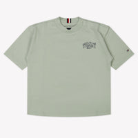 Tommy Hilfiger Bébé Garçons T-shirt Vert-Clair