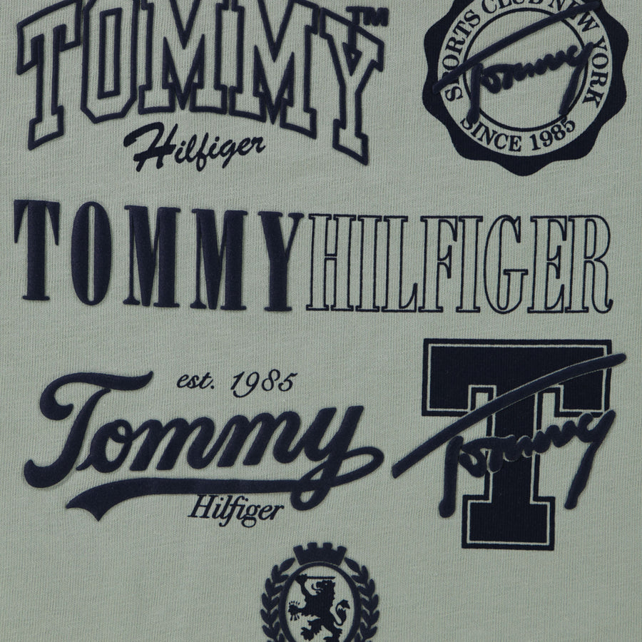 Tommy Hilfiger Bébé Garçons T-shirt Vert-Clair