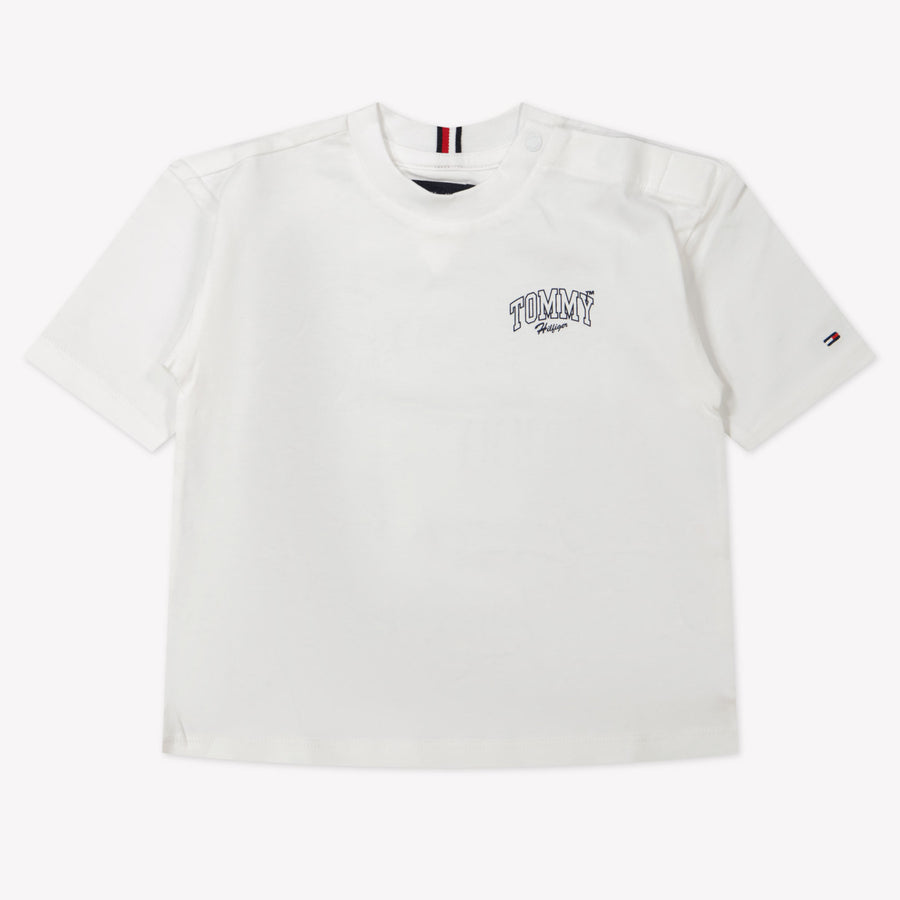 Tommy Hilfiger Bébé Garçons T-shirt Blanc