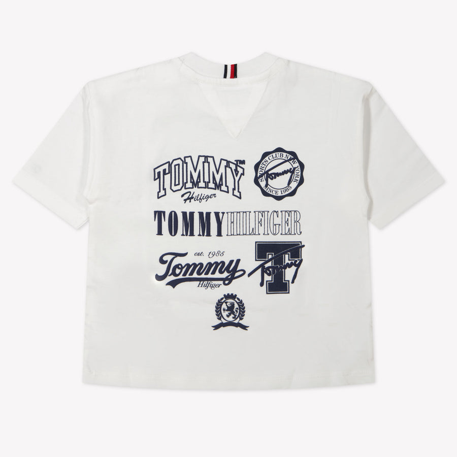 Tommy Hilfiger Bébé Garçons T-shirt Blanc