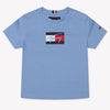Tommy Hilfiger Bébé Garçons T-shirt Bleu Clair