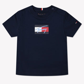 Tommy Hilfiger Baby Boys T-Shirt  Navy