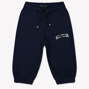 Tommy Hilfiger Bébé Garçons Pantalon Navy