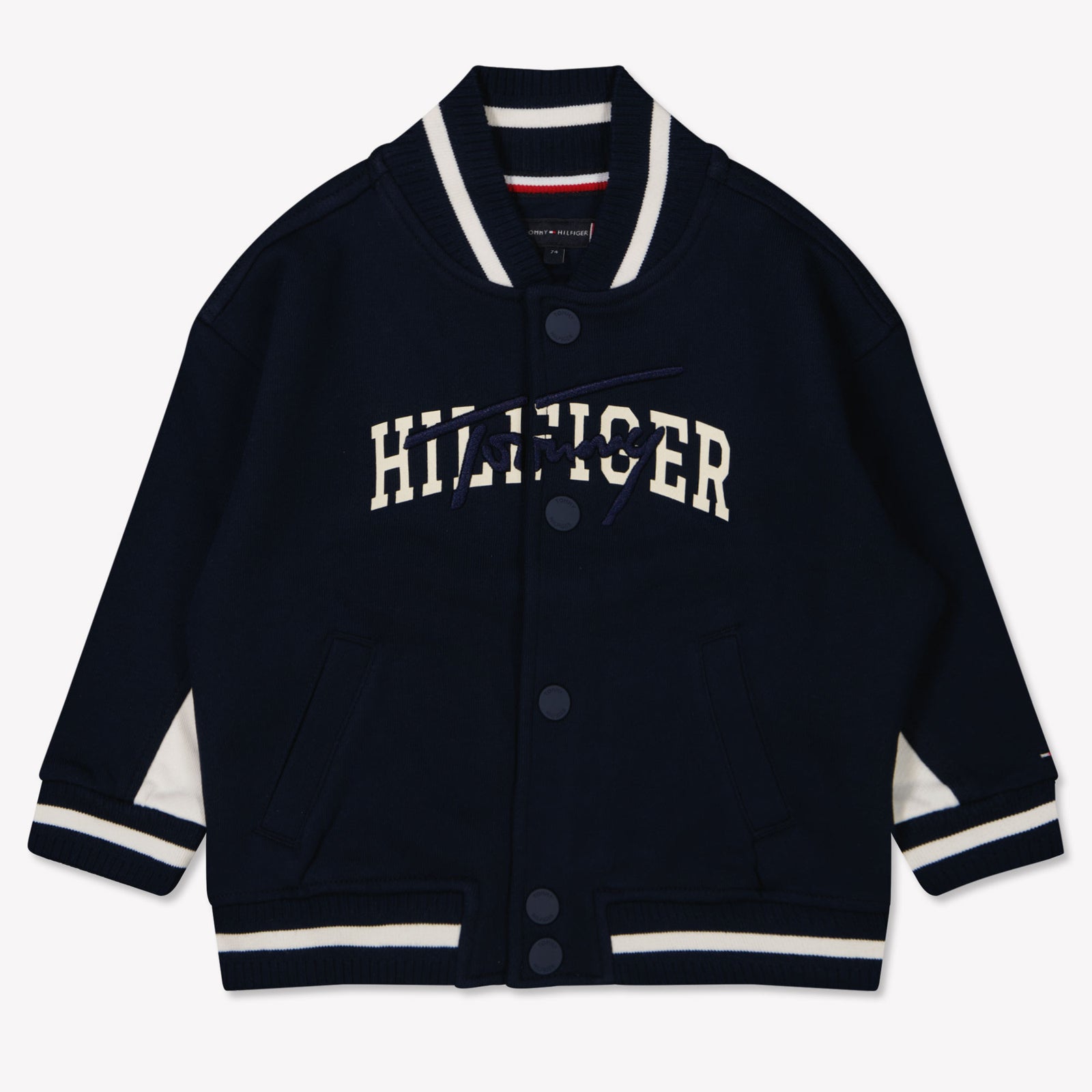 Tommy Hilfiger Baby Jungen Strickjacke Marineblau