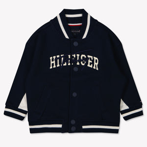 Tommy Hilfiger Bébé Garçons Gilet Navy