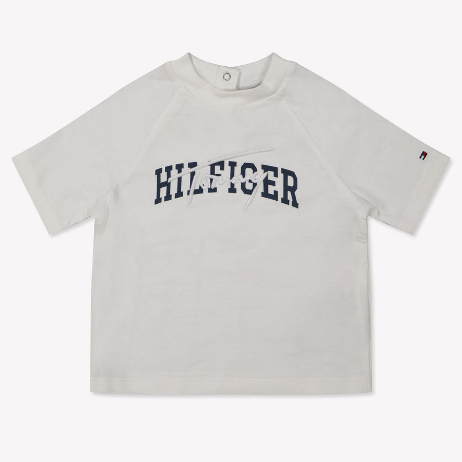 Tommy Hilfiger Bébé Garçons T-shirt Blanc