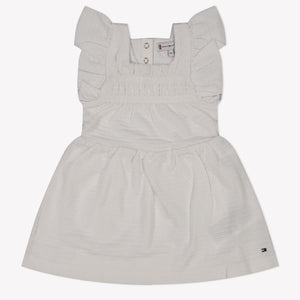 Tommy Hilfiger Bébé Filles Robe Blanc