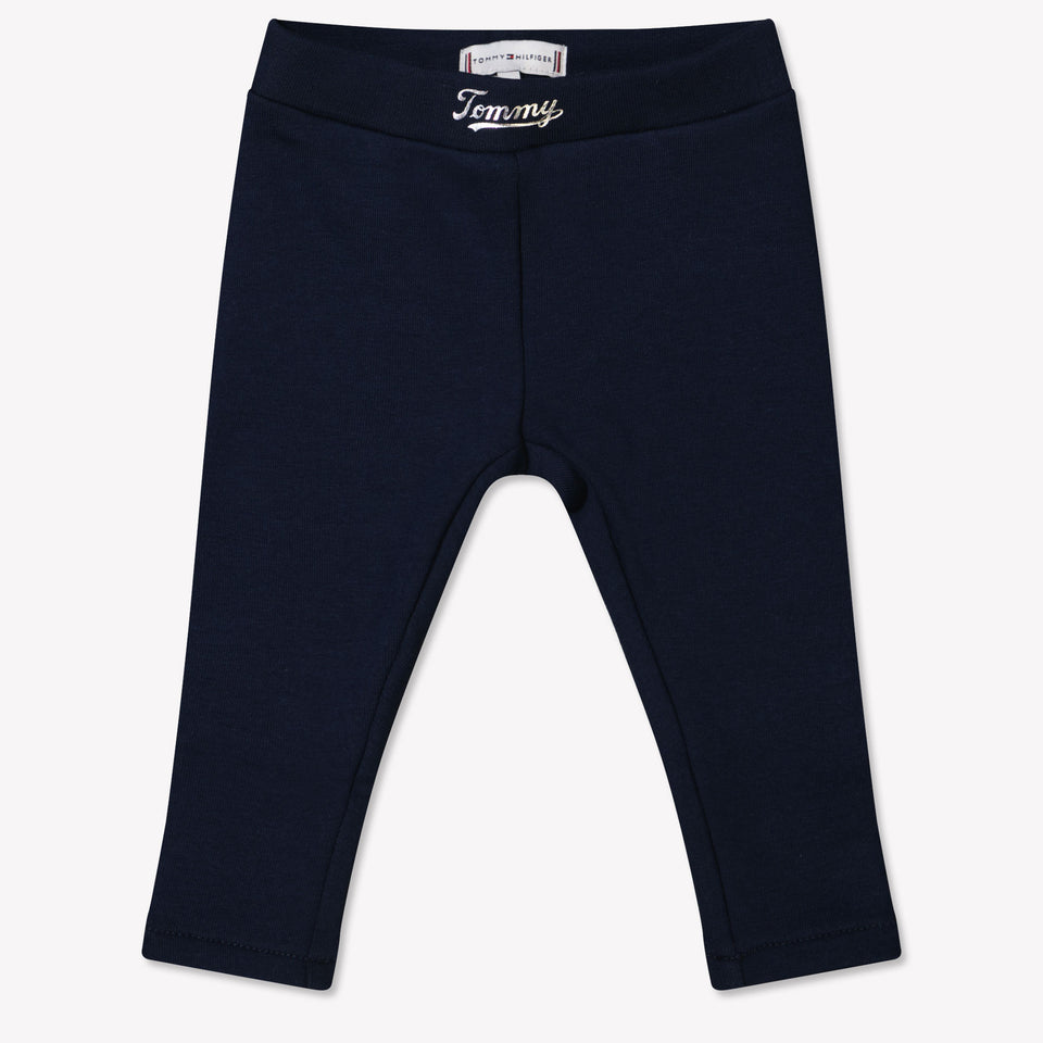 Tommy Hilfiger Baby Mädchen Leggings Marineblau
