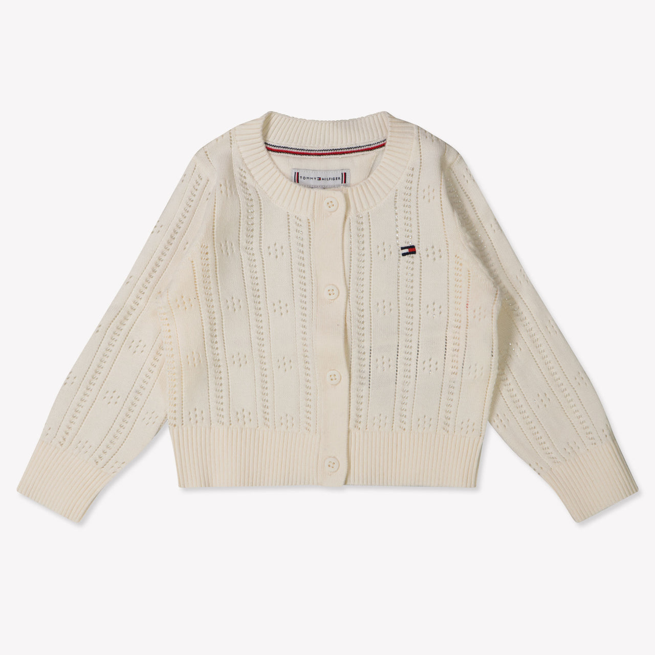 Tommy Hilfiger Bébé Filles Gilet Crème
