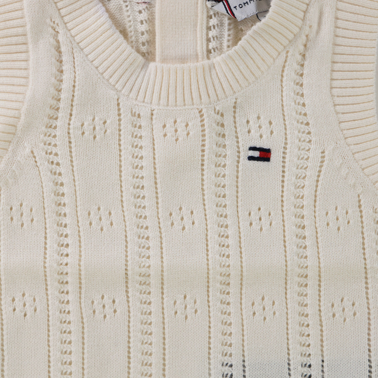 Tommy Hilfiger Bébé Filles Pull Crème