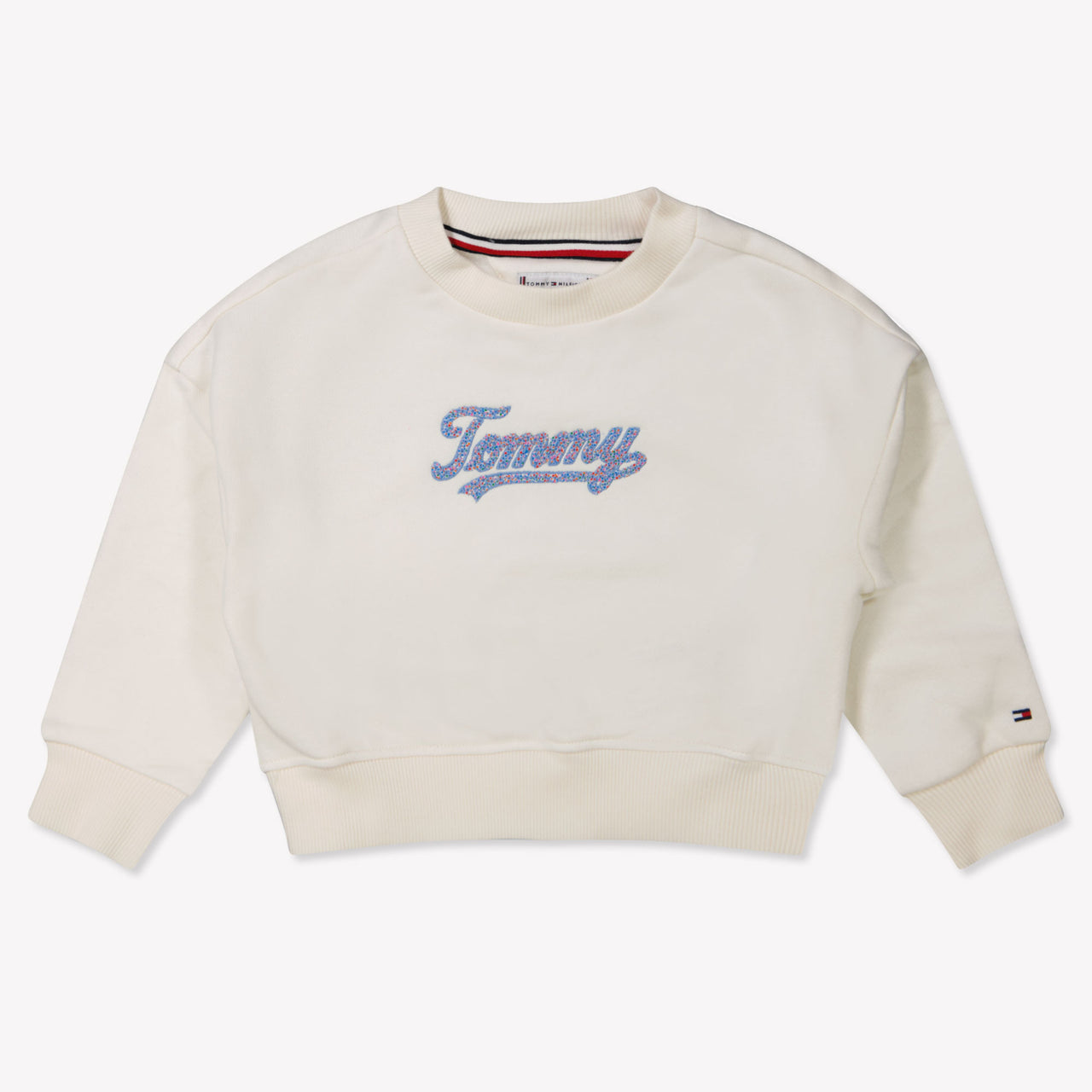 Tommy Hilfiger Bébé Filles Pull dans le blanc off