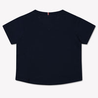 Tommy Hilfiger Bebé Chicas Camiseta en Navy
