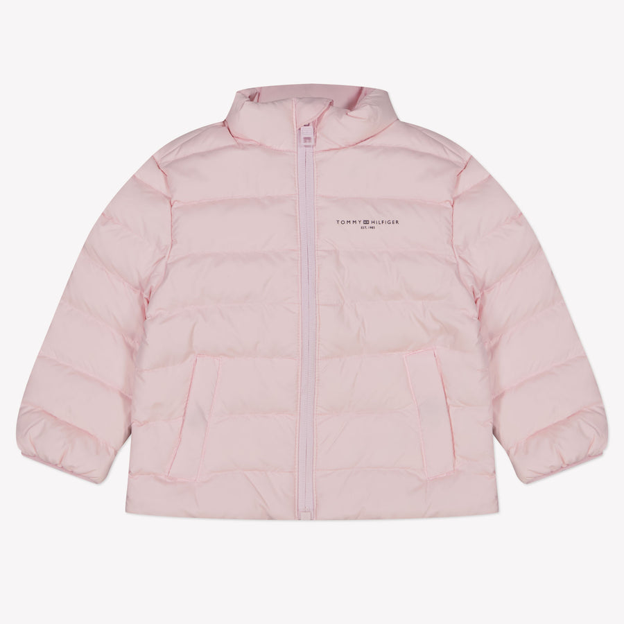 Tommy Hilfiger Bébé Filles Veste Rose Léger