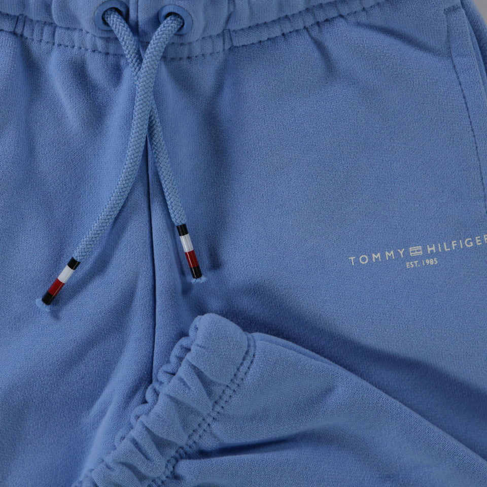 Tommy Hilfiger Bébé Unisexe Pantalon Bleu Clair