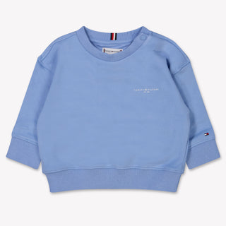 Tommy Hilfiger Baby Unisex Trui In Licht Blauw