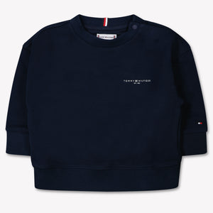 Tommy Hilfiger Bébé Unisexe Pull Navy