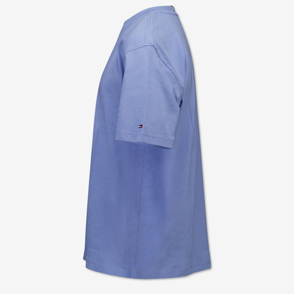 Tommy Hilfiger Ragazzo Ragazzi Maglietta dentro Azzurro