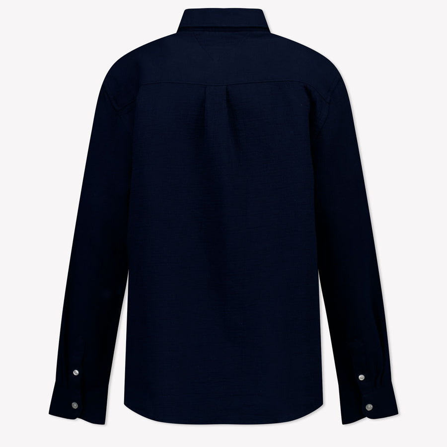 Tommy Hilfiger Enfant Garçons Chemisier Navy