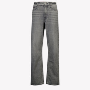 Tommy Hilfiger Enfant Garçons Jeans Gris Clair