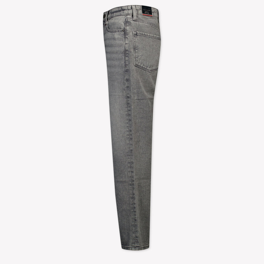 Tommy Hilfiger Enfant Garçons Jeans Gris Clair