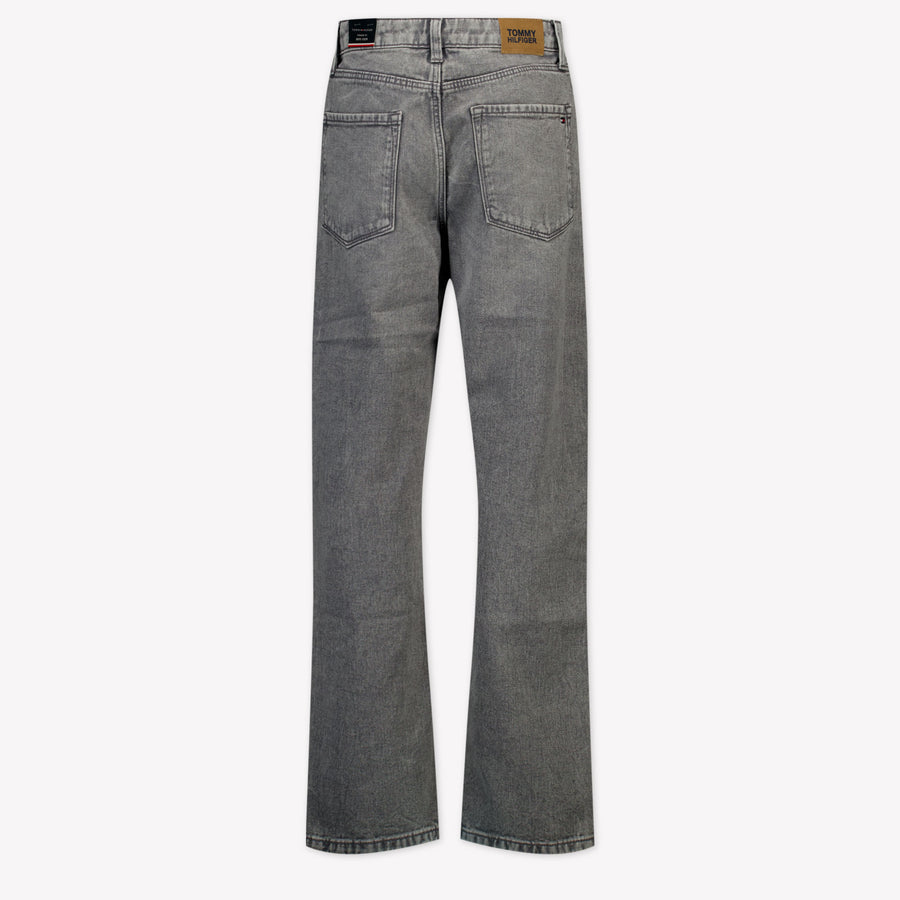 Tommy Hilfiger Enfant Garçons Jeans Gris Clair