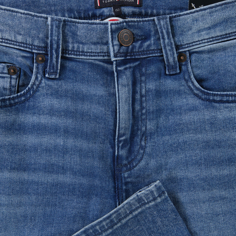 Tommy Hilfiger Enfant Garçons Jeans Bleu