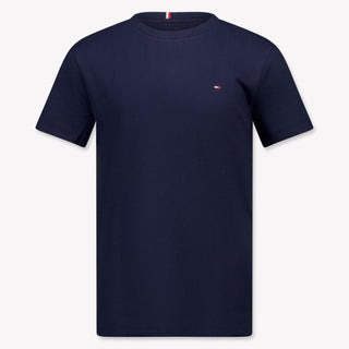 Tommy Hilfiger Niño Chicos Camiseta en Navy