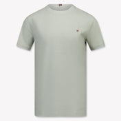 Tommy Hilfiger Ragazzo Ragazzi Maglietta dentro Verde Chiaro