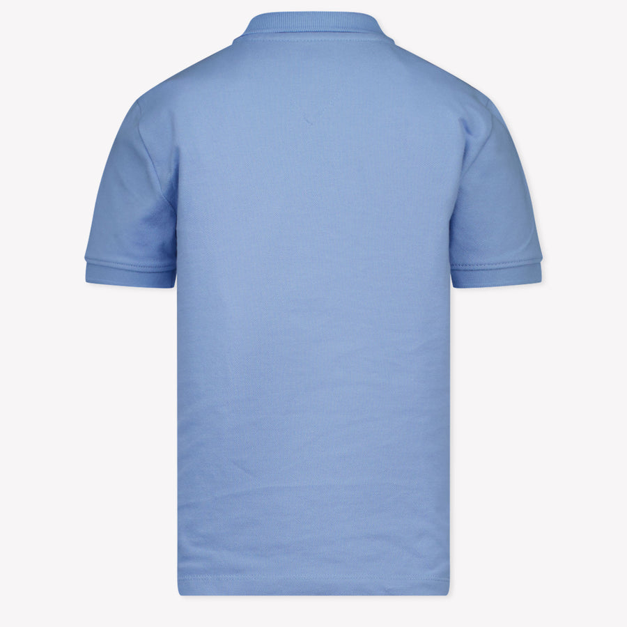 Tommy Hilfiger Enfant Garçons Polo Bleu Clair