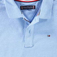 Tommy Hilfiger Enfant Garçons Polo Bleu Clair