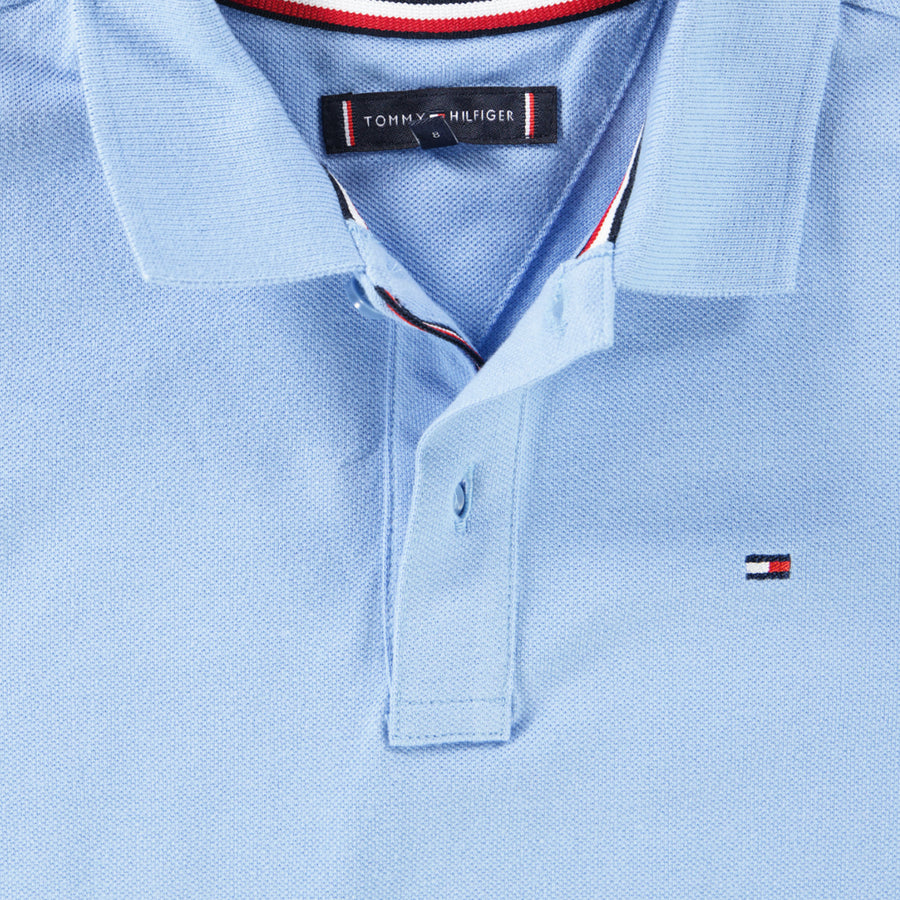 Tommy Hilfiger Enfant Garçons Polo Bleu Clair