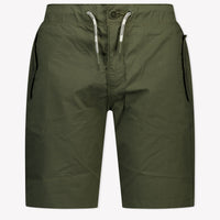 Tommy Hilfiger Enfant Garçons Short dans Armée